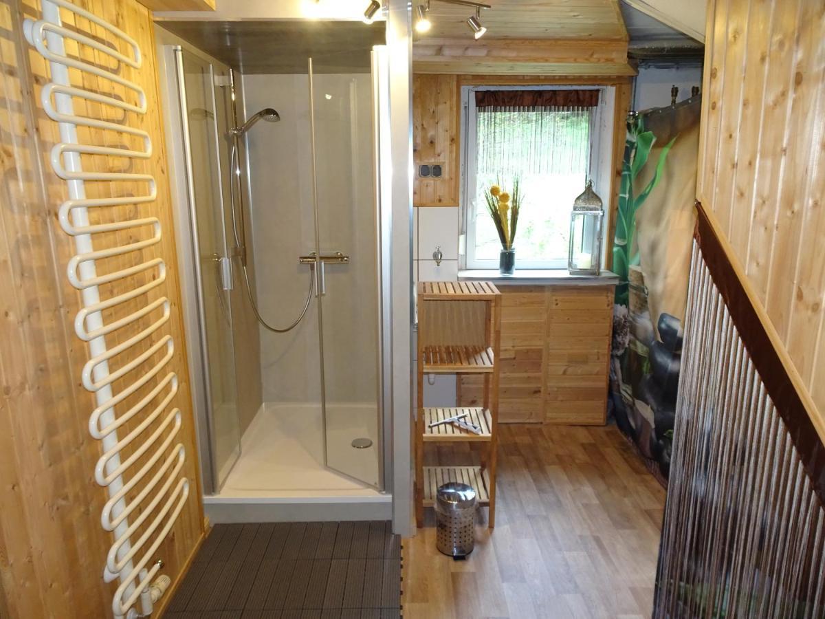 Ferienwohnung Bauer Alter Hammer Schmiedefeld am Rennsteig Dış mekan fotoğraf